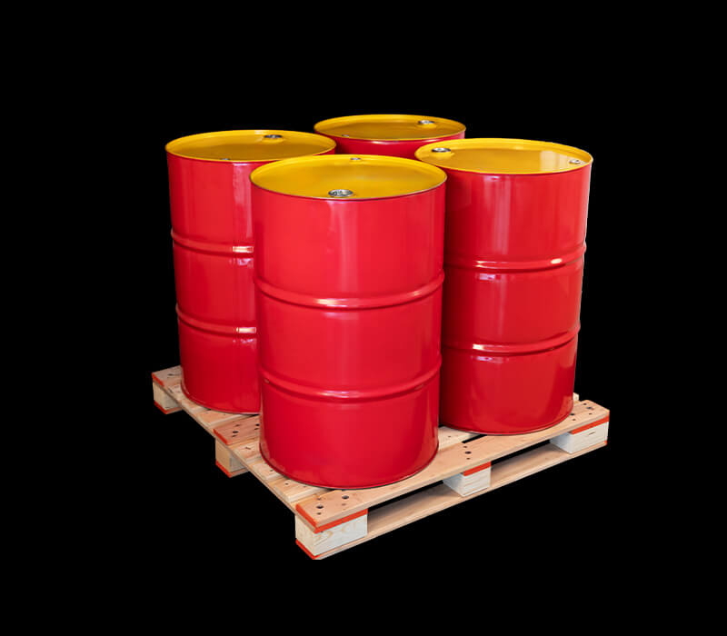 Barrell pallet with a load capacity of 1,500 kg