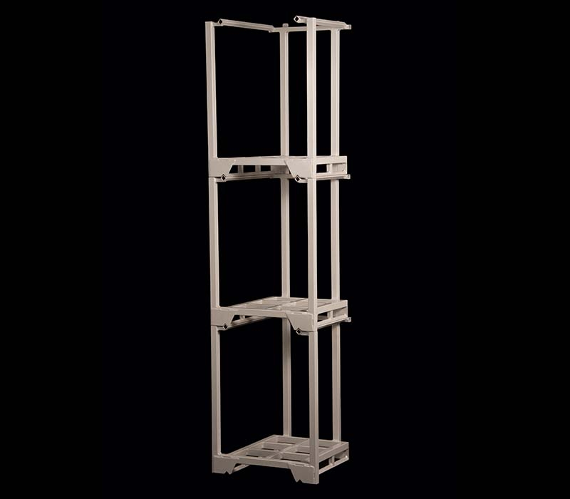 Le rayonnage de stockage peut être utilisé comme alternative au rayonnage classique, comme stockage en bloc ou pour pallier un besoin temporaire de surface de stockage supplémentaire