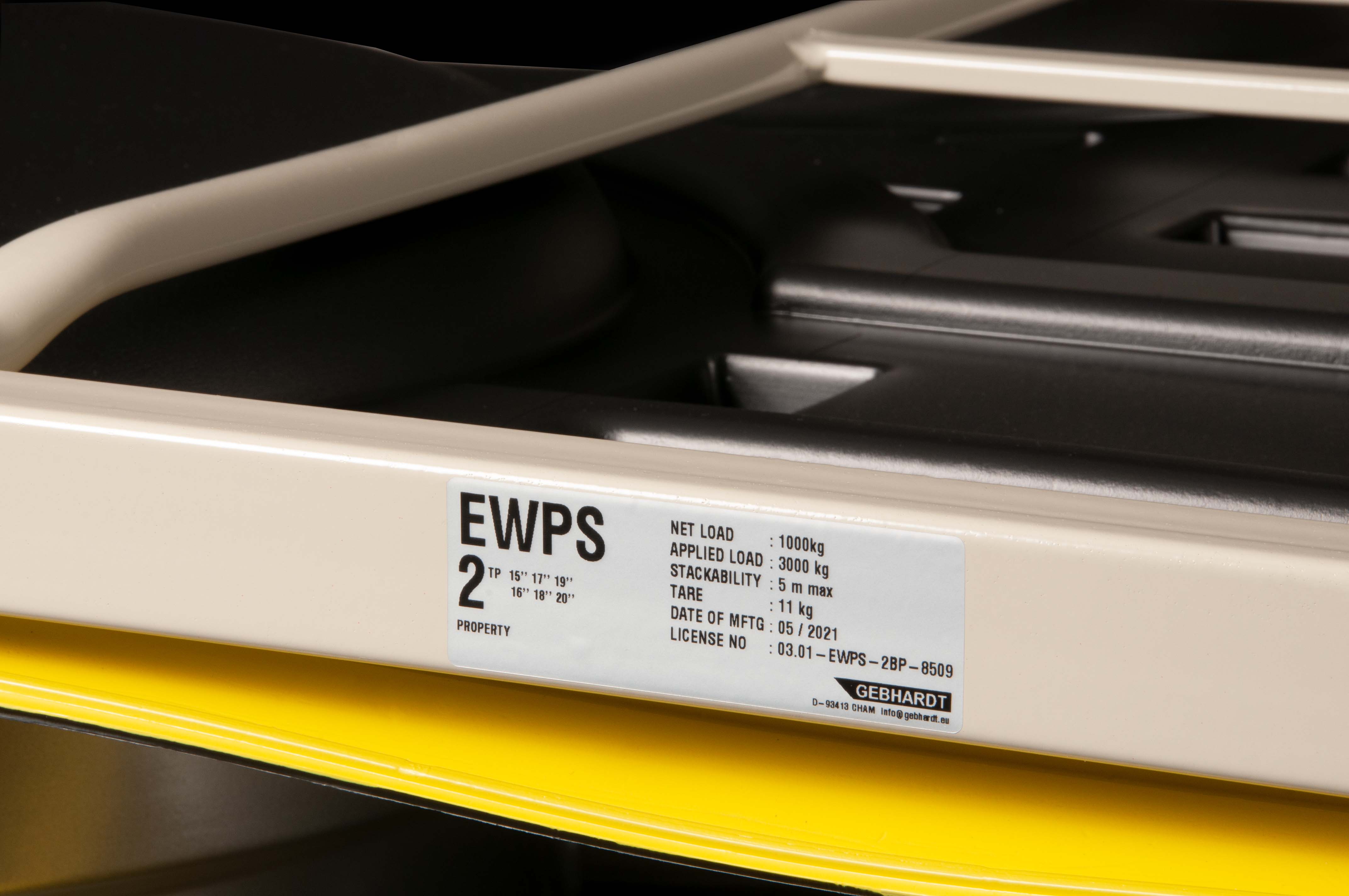 Gamme EWPS de GEBHARDT